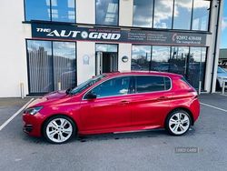 Red Used 2015 Peugeot 308 GT-line Hatchback | £5,895 (Fair price)