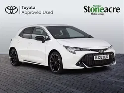 White Used 2022 Toyota Corolla Sport Hatchback | £17,250 (A bit pricey)