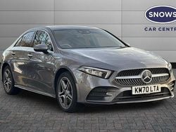 Grey Used 2020 Mercedes A250 AMG line Sedan | £18,799