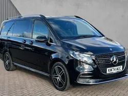 Black Used 2024 Mercedes V300 AMG line MPV | £73,995
