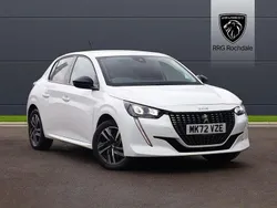 White Used 2022 Peugeot 208 Allure+ Hatchback | £12,600 (Fair price)