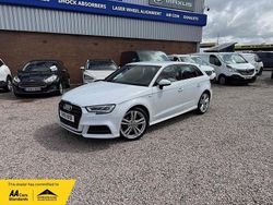 White Used 2018 Audi A3 S-Line Hatchback | £14,991 (Good price)