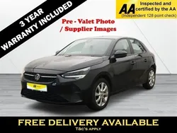 Black Used 2022 Vauxhall Corsa Edition Hatchback | £12,834 (A bit pricey)