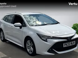White Used 2022 Toyota Corolla Sport Estate | £19,673 (Good price)