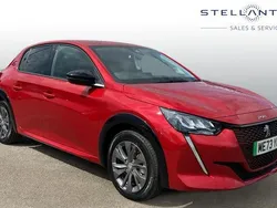 Red Used 2023 Peugeot e-208 Allure+ Hatchback | £14,825 (Fair price)