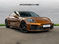 Madeira gold metallic New 2024 Porsche Panamera 4 Sedan | £96,845 (Fair price)
