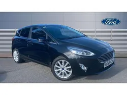 Black Used 2019 Ford Fiesta Titanium Hatchback | £8,882 (Fair price)