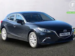 Black Used 2016 Mazda 3 Hatchback | £8,599 (Fair price)