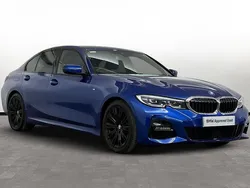 Blue Used 2021 BMW 320 M Sport Sedan | £26,300 (Fair price)