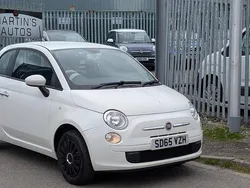 White Used 2015 Fiat 500 Pop Hatchback | £4,950 (Fair price)