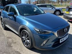 Blue Used 2017 Mazda CX-3 Inclusive SUV | £10,850 (Fair price)