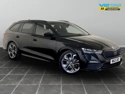Black Used 2021 Skoda Octavia vRS Estate | £18,495 (Expensive)