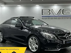 Black Used 2017 Mercedes E220 AMG line Coupe | £10,994 (Super price)
