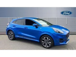 Blue Used 2021 Ford Puma ST-Line SUV | £13,994 (Fair price)