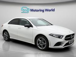 White Used 2021 Mercedes A250 AMG line Sedan | £16,200 (Fair price)