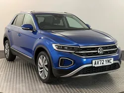 Blue Used 2022 VW T-Roc Style SUV | £24,020 (Fair price)