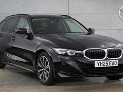 Black Used 2025 BMW 320 Sport Line Estate | £31,999 (Fair price)