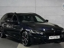 Black Used 2022 BMW 520 M Sport Estate | £34,796 (Expensive)
