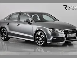 Daytona grey Used 2015 Audi A3 S-Line Sedan | £10,750 (Fair price)