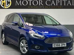 Blue Used 2016 Ford S-MAX Titanium MPV | £7,695 (Fair price)