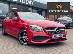 Red Used 2017 Mercedes A200 AMG line Hatchback | £7,490 (Good price)