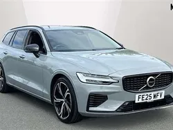 Metallic vapour grey Used 2025 Volvo V60 Plus Estate | £41,751 (Expensive)