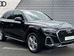 Black Used 2024 Audi Q5 S-Line SUV | £39,516 (Fair price)
