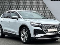 White Used 2023 Audi Q4 e-tron S-Line SUV | £26,900 (Good price)