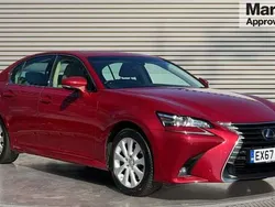 Red Used 2017 Lexus GS300h Executive Line Sedan | £17,412
