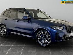Blue Used 2024 BMW X3 M Sport SUV | £38,295 (Good price)