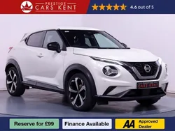 White Used 2021 Nissan Juke Tekna SUV | £13,793 (Fair price)