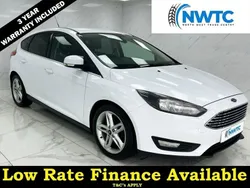 White Used 2016 Ford Focus Zetec Hatchback | £5,695 (Good price)