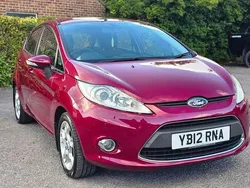 Red Used 2012 Ford Fiesta Zetec Hatchback | £4,390 (Fair price)
