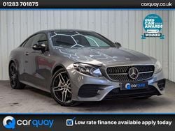 Grey Used 2017 Mercedes E300 AMG Line Premium Plus Coupe | £20,995 (Fair price)