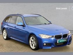 Blue Used 2018 BMW 320 M Sport Estate | £18,444 (Good price)