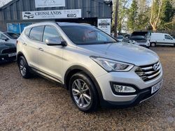 Silver Used 2013 Hyundai Santa Fe Premium SUV | £7,999 (Fair price)
