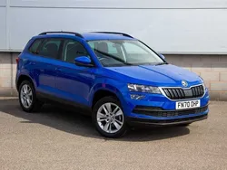 Blue Used 2020 Skoda Karoq SE SUV | £14,690 (Fair price)
