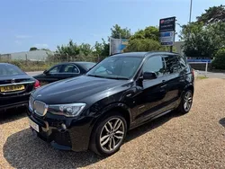 Black sapphire with oyster nevada leather Used 2016 BMW X3 M Sport SUV | £14,990 (Fair price)