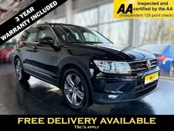 Black Used 2019 VW Tiguan Match SUV | £16,445 (Fair price)