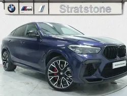 Blue Used 2021 BMW X6 M Competition Edition SUV | £66,498 (Fair price)