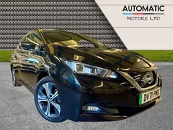 Black Used 2021 Nissan Leaf Tekna Hatchback | £9,790 (Fair price)