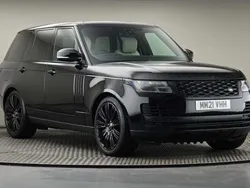 Exterior paint santorini black Used 2021 Land Rover Range Rover S SUV | £38,000 (Fair price)