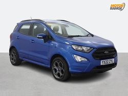 Blue Used 2022 Ford Ecosport ST-Line SUV | £12,495 (Fair price)