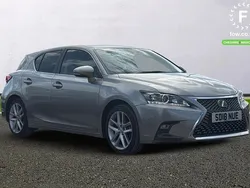 Silver Used 2018 Lexus CT200h Luxury Line Hatchback | £14,599 (Fair price)