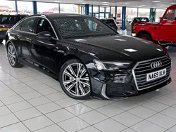 Black Used 2019 Audi A6 S-Line Sedan | £22,289 (Fair price)