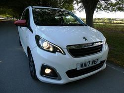 White Used 2017 Peugeot 108 Roland Garros Hatchback | £6,490 (Fair price)