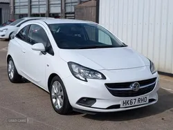 Black Used 2017 Vauxhall Corsa Hatchback | £5,995 (Fair price)