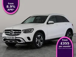 White Used 2020 Mercedes GLC220 SUV | £23,254 (Good price)