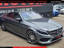 Grey Used 2018 Mercedes C250 AMG Line Premium Plus Cabriolet | £19,995 (Fair price)
