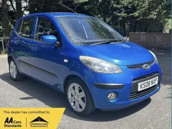 Blue Used 2008 Hyundai i10 Style Hatchback | £2,195 (Fair price)